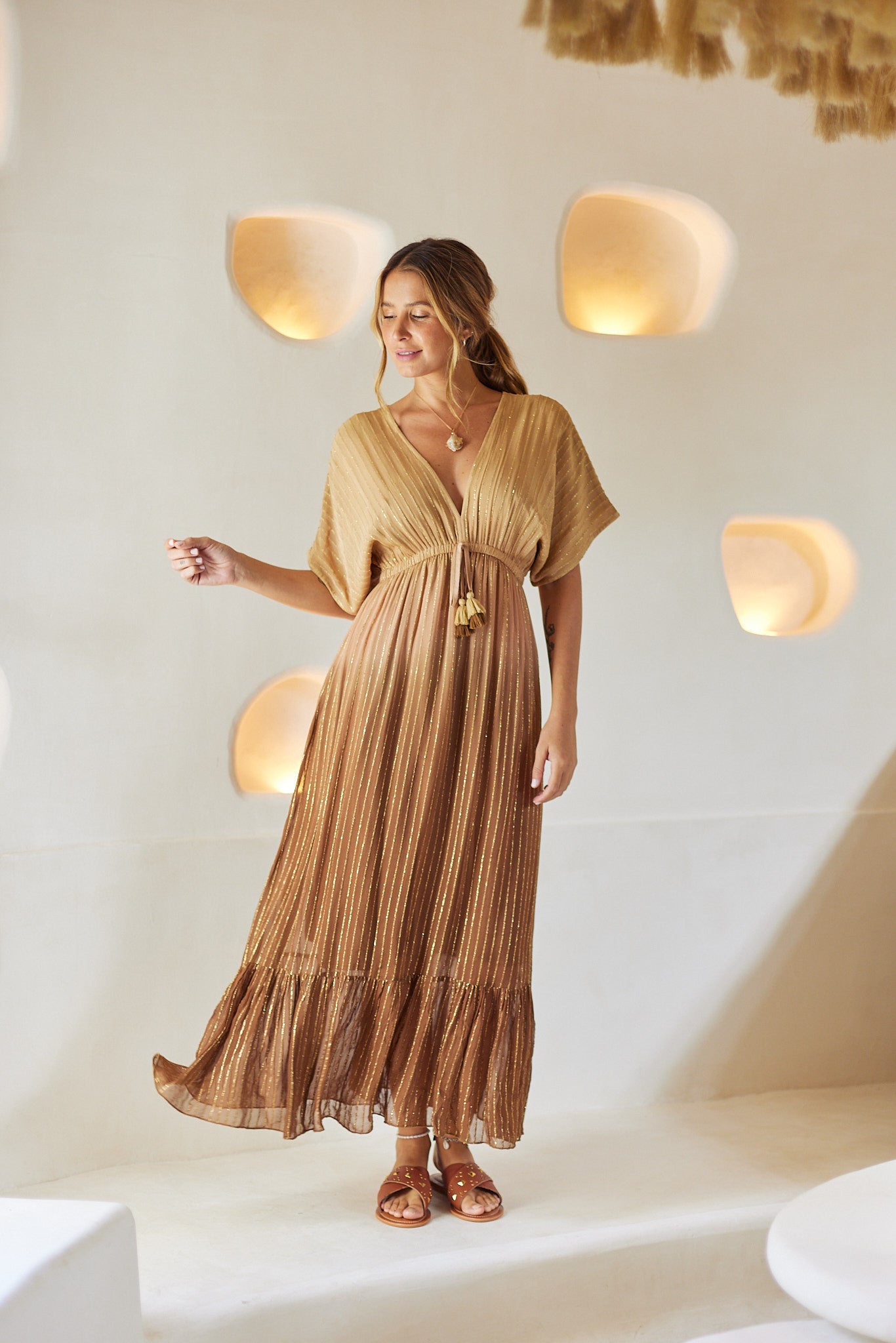 Mistic Sand Maxi Dress
