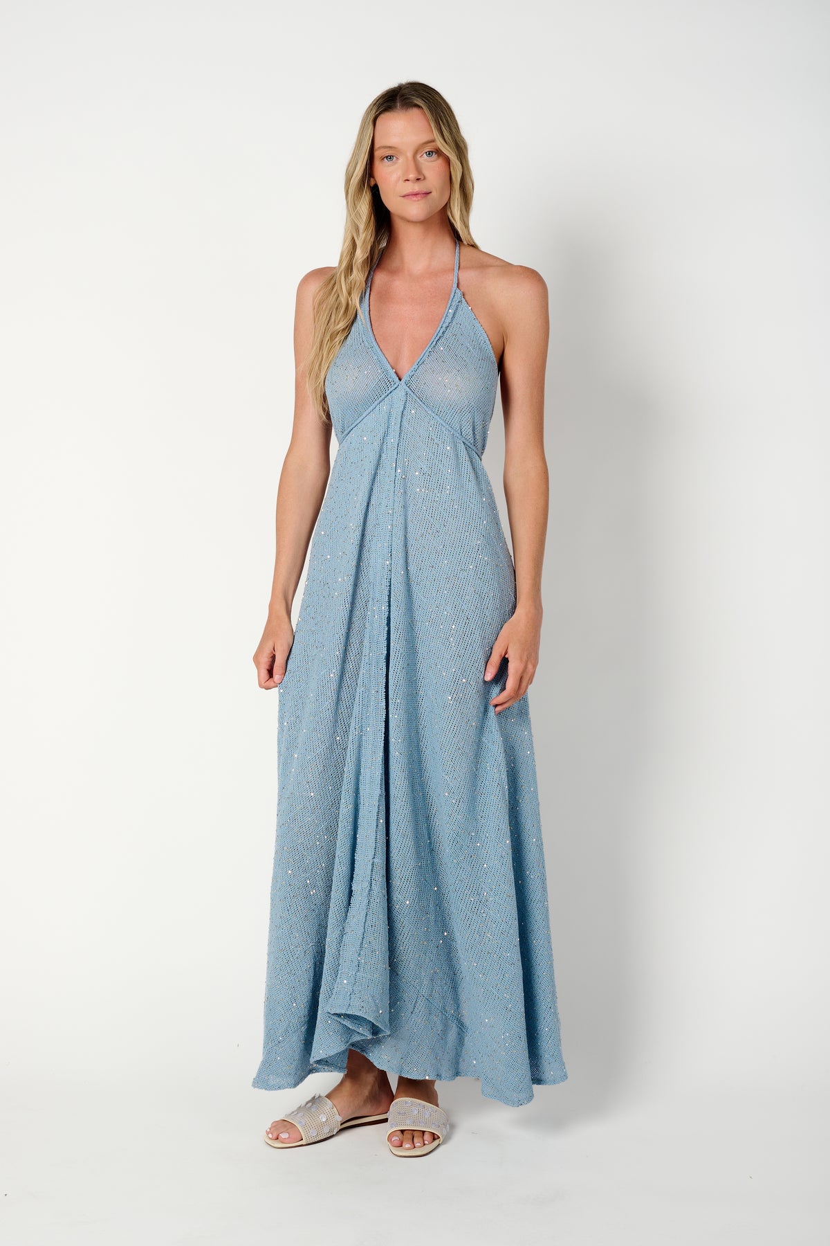 Radiant Sky Maxi Dress