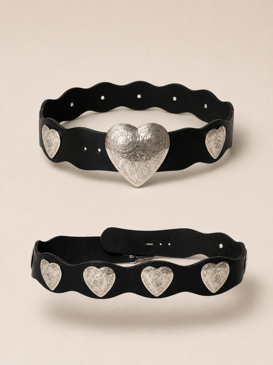 Wavy Heart Belt