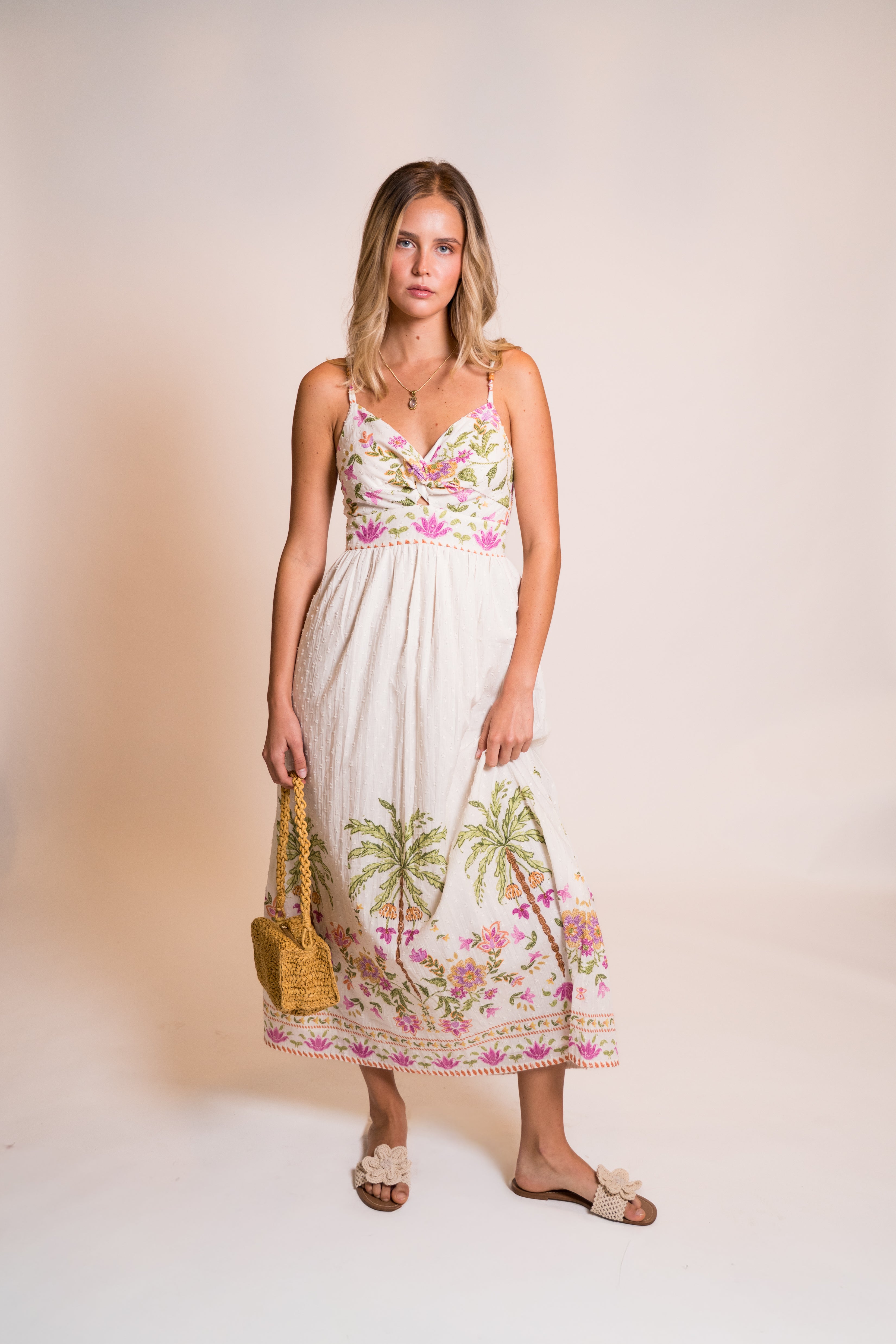 Isla Mauve Maxi Dress