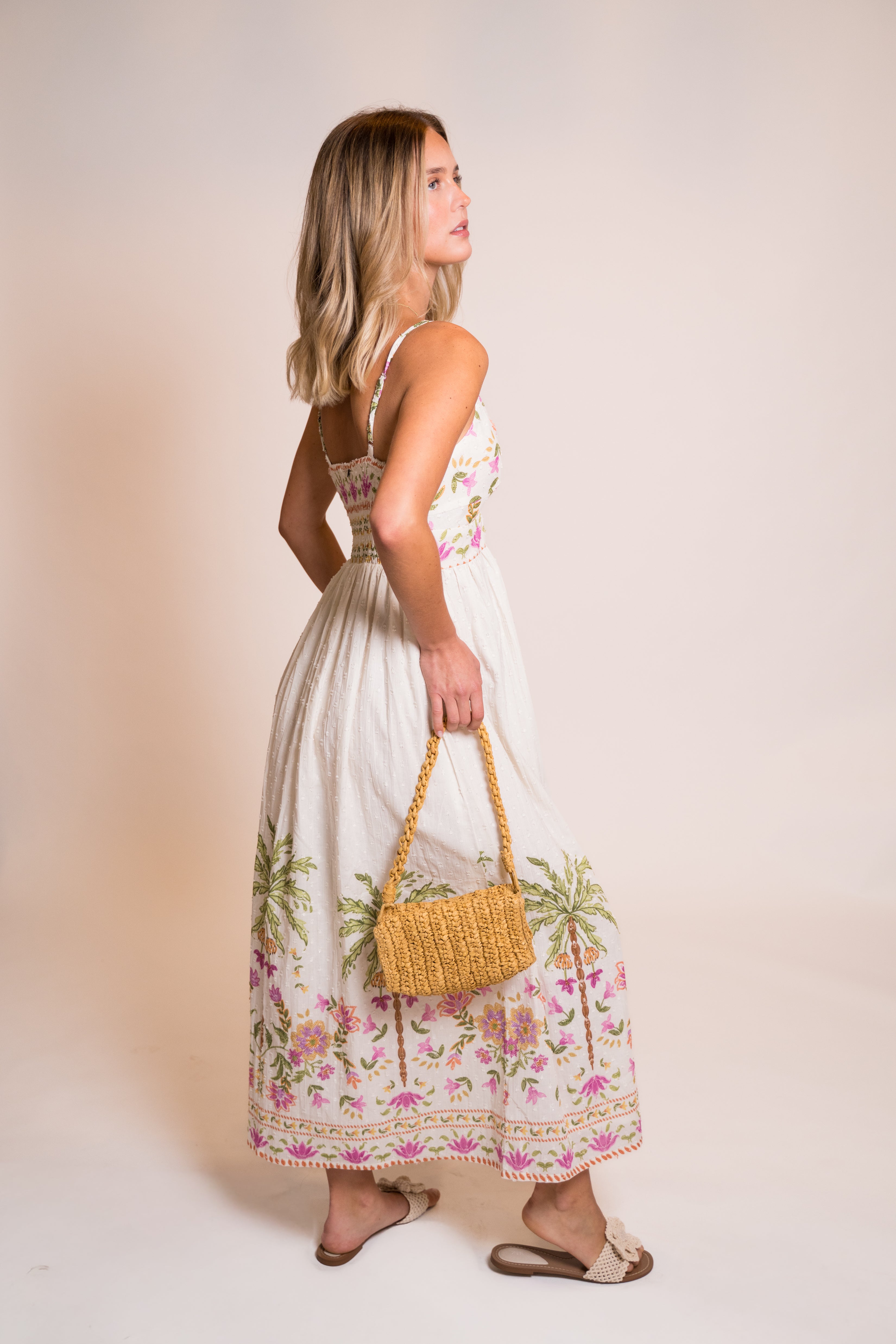 Isla Mauve Maxi Dress