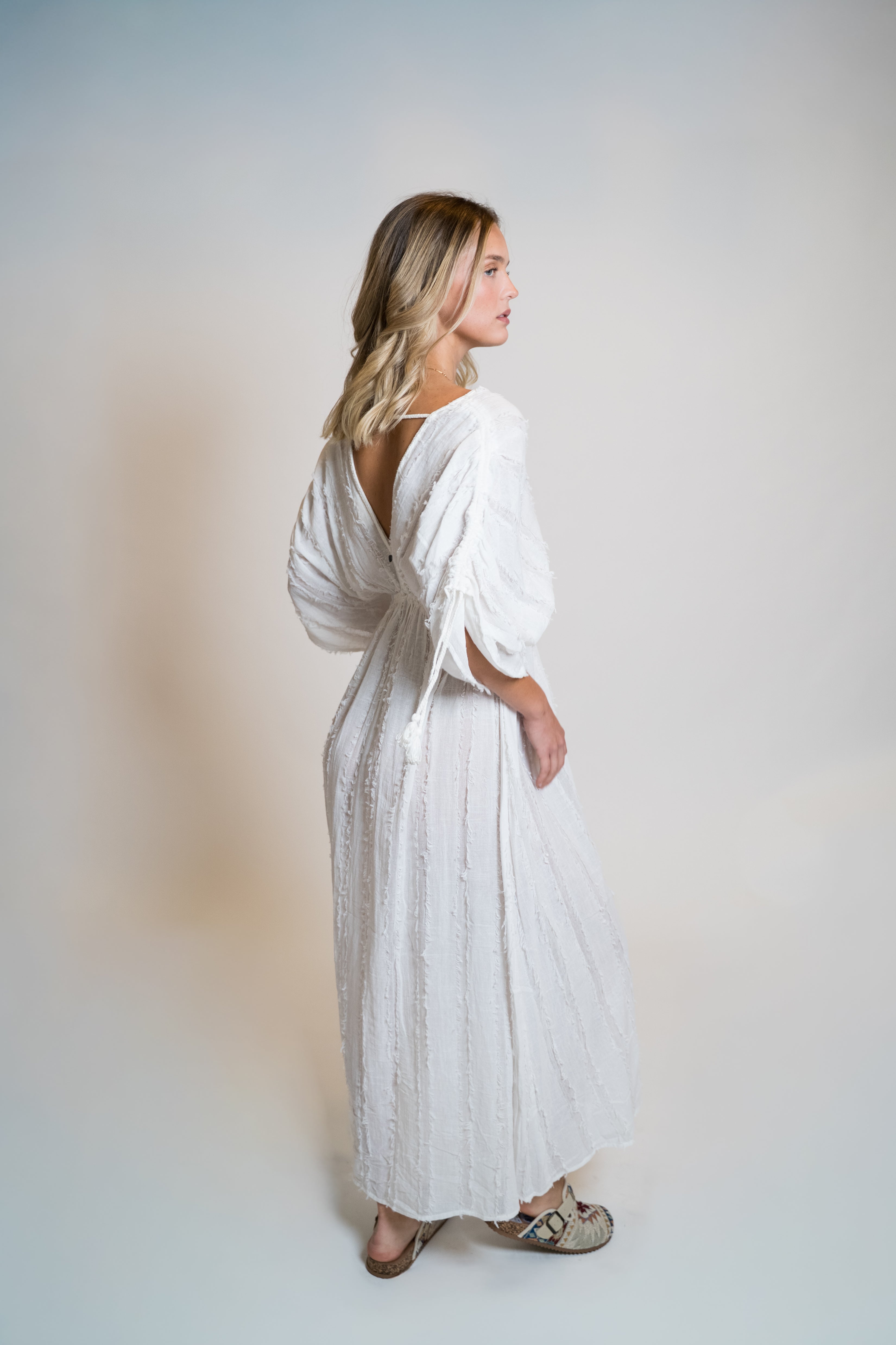 Canvas Maxi Dress