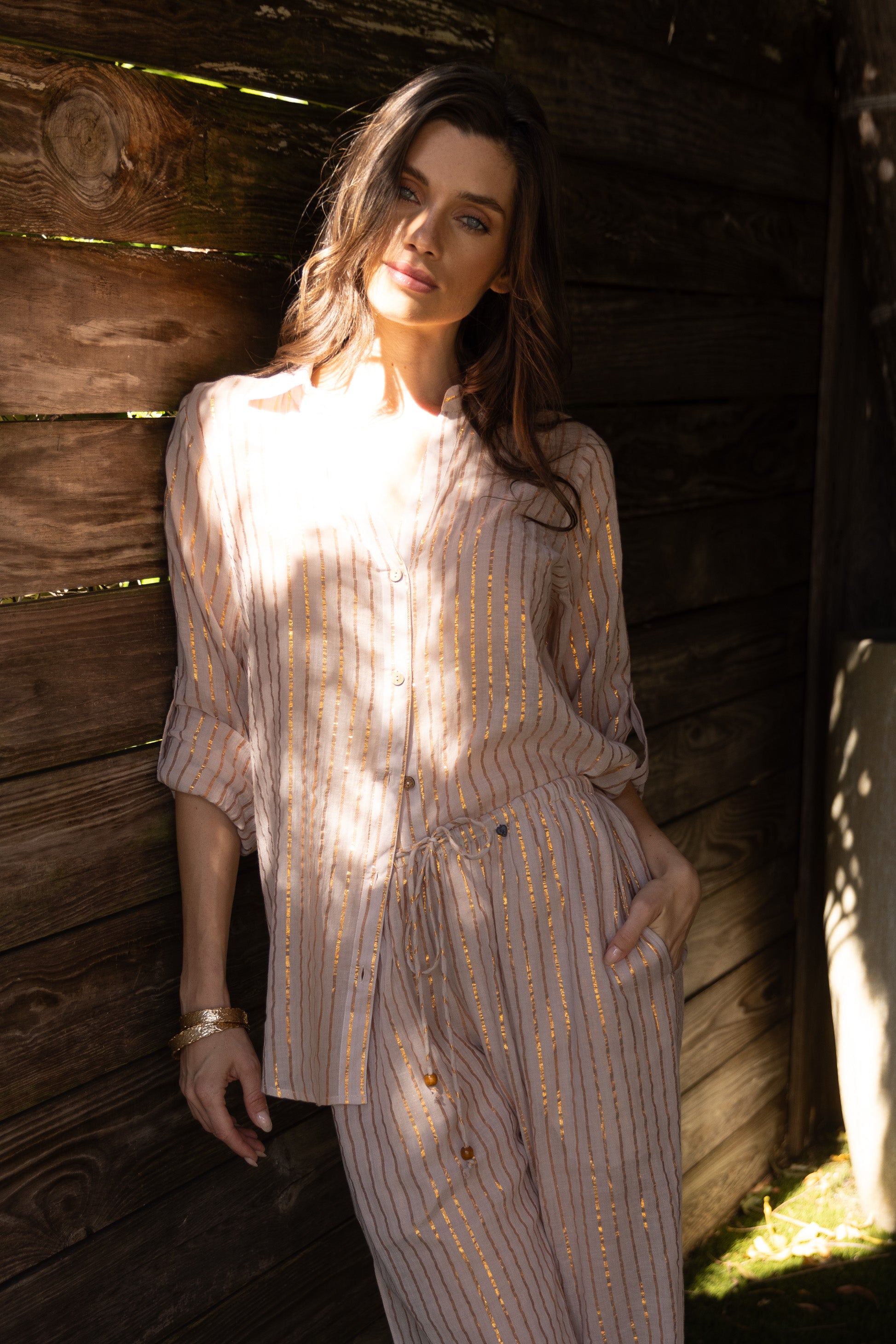 Brillare Shirt (Brown)