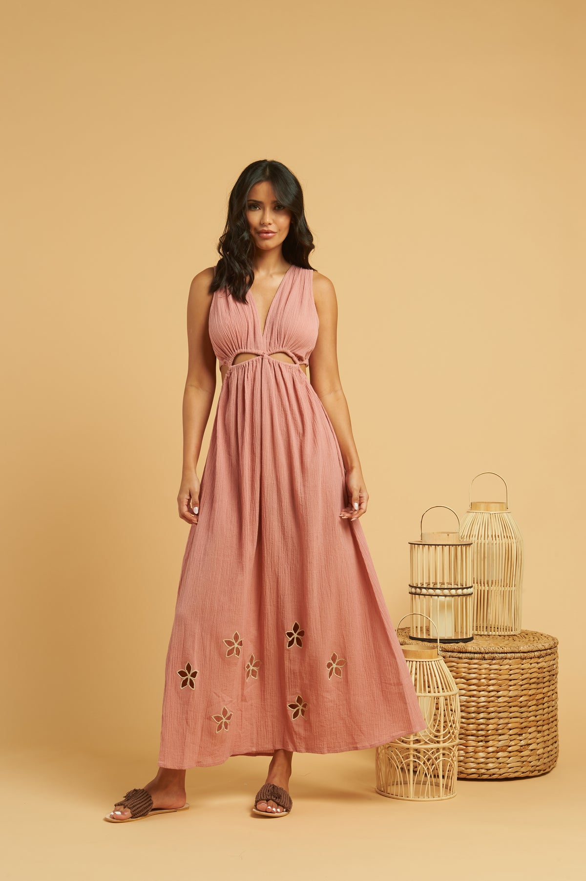 Lobelia Maxi Dress – handmade boho clothing by Z&L Europe