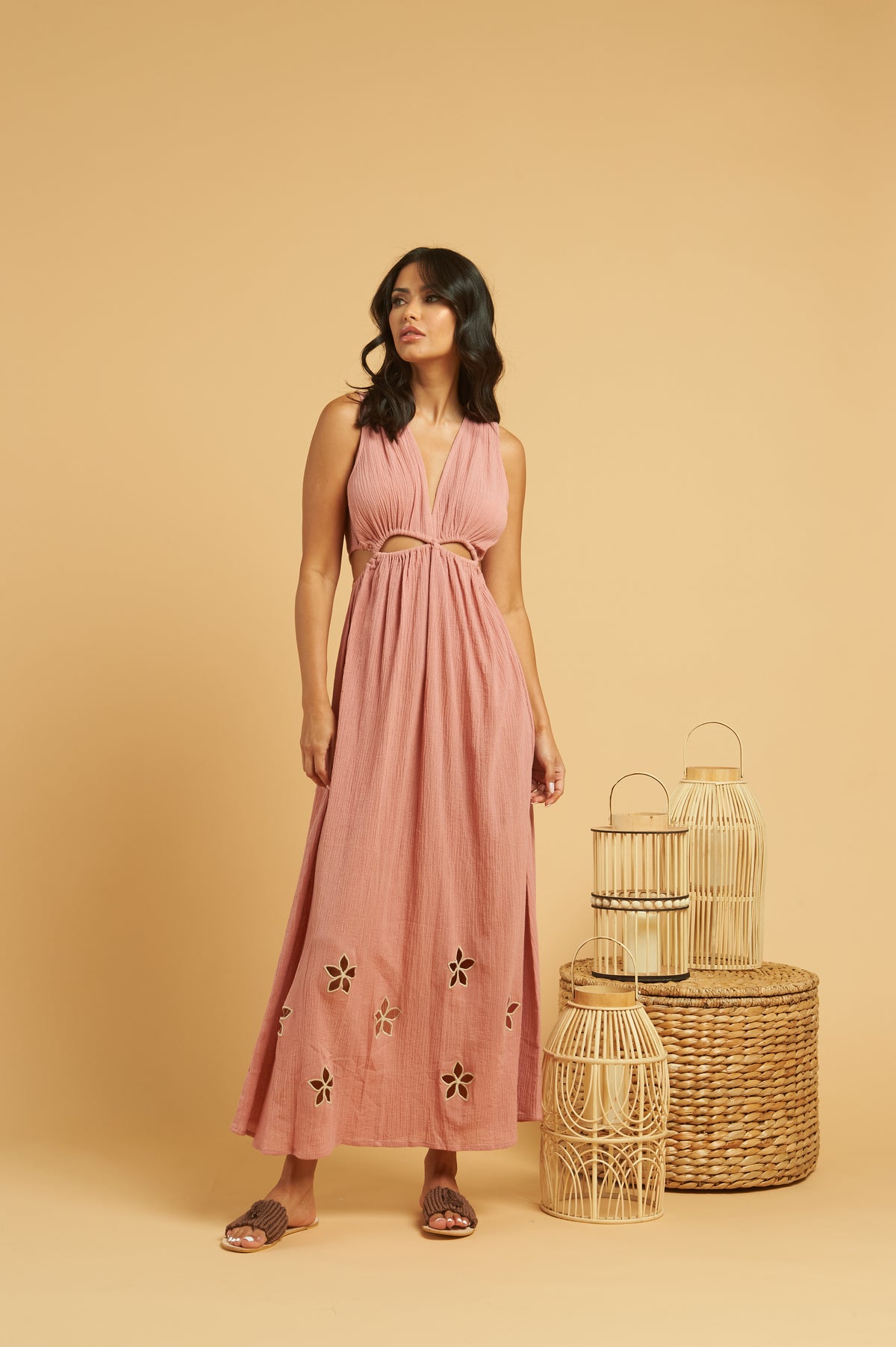 Lobelia Maxi Dress – handmade boho clothing by Z&L Europe