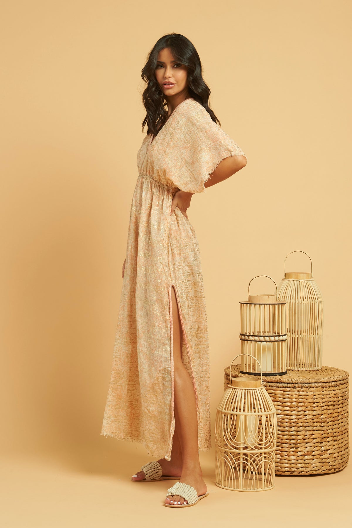 Mykonos Maxi Dress – handmade boho clothing by Z&L Europe