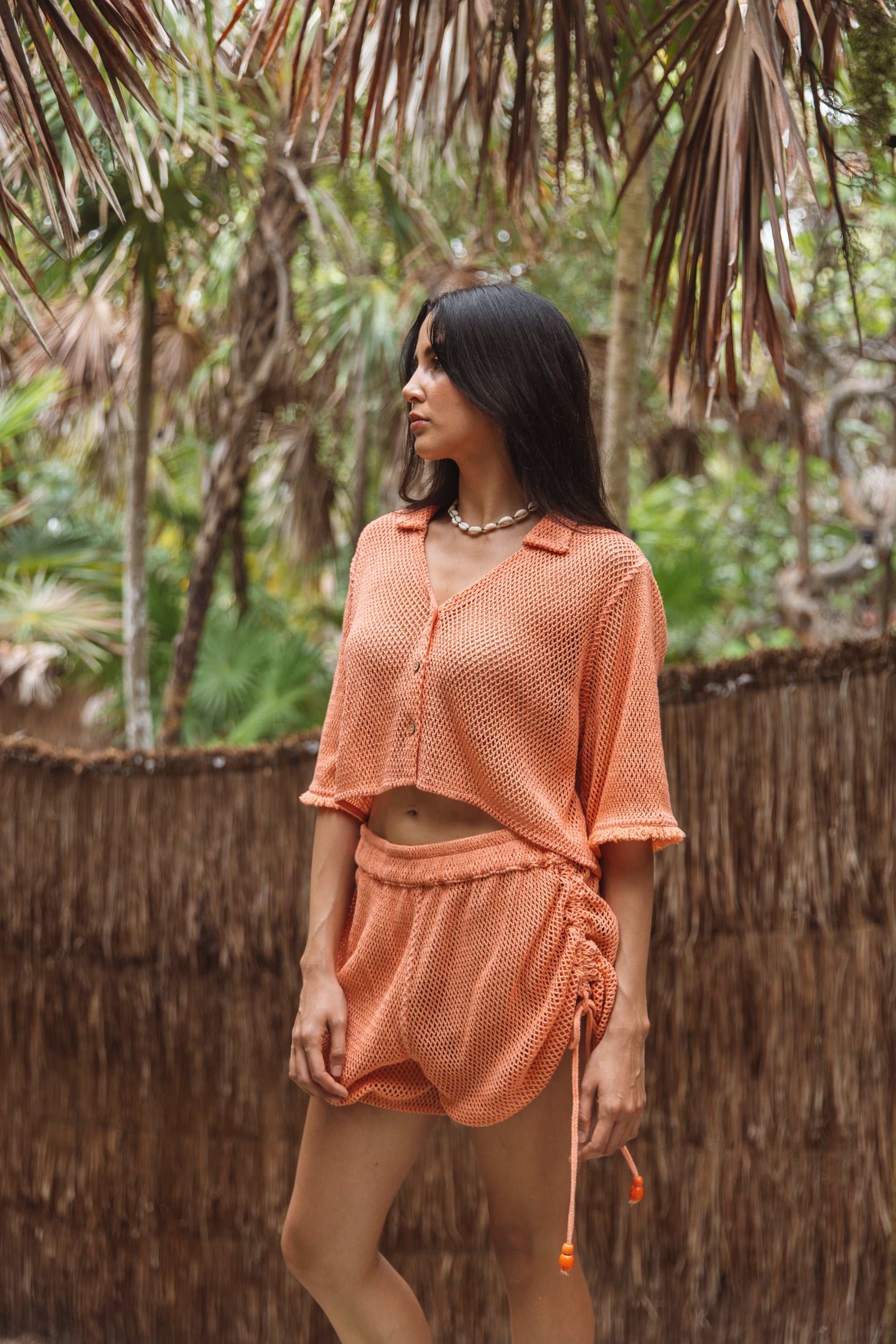 Marina Orange Top