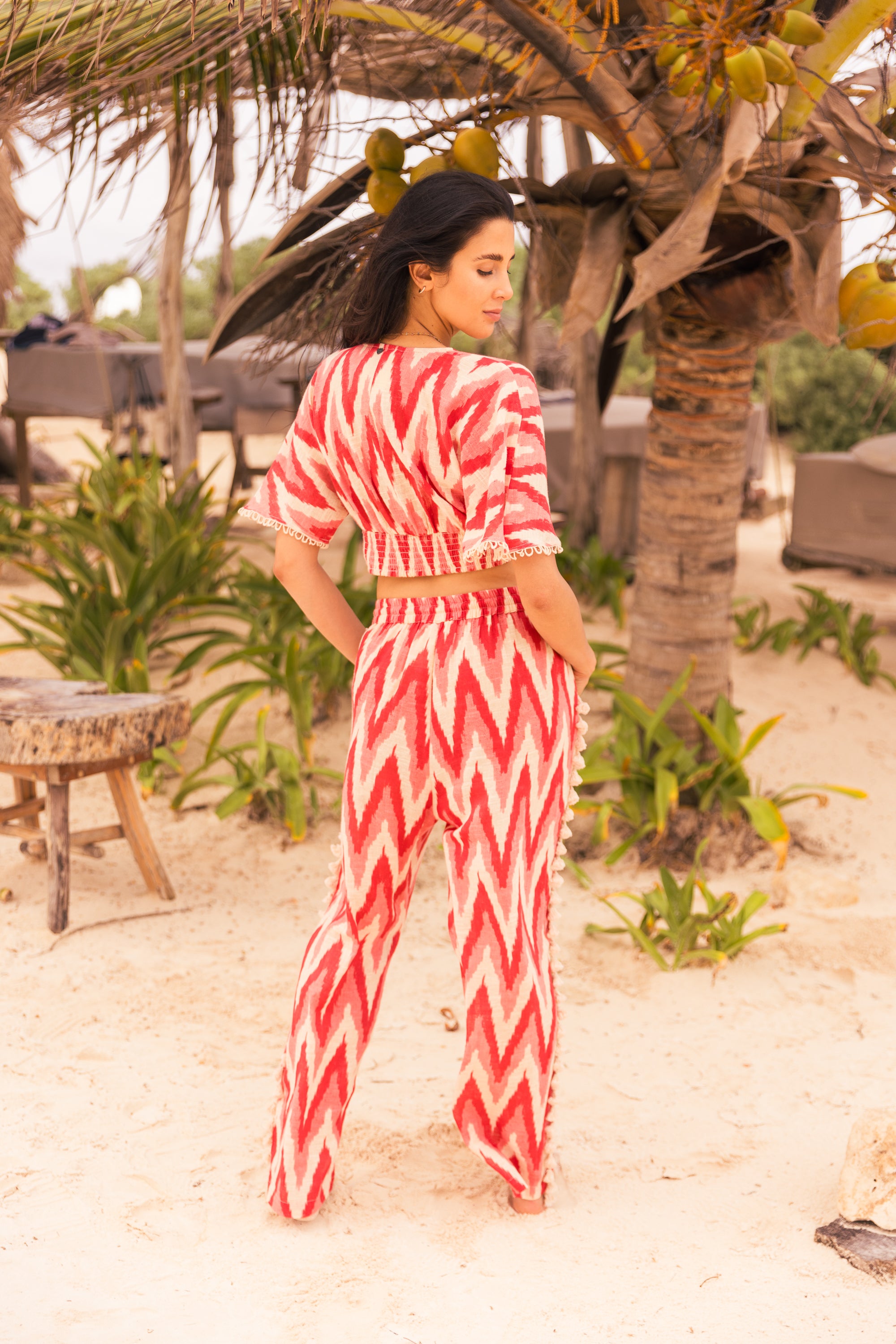 thehotellobbyarchives Europacorpセットアップ LIP SERVICE（リップサービス）｜ バイカラービスチェセットアップ