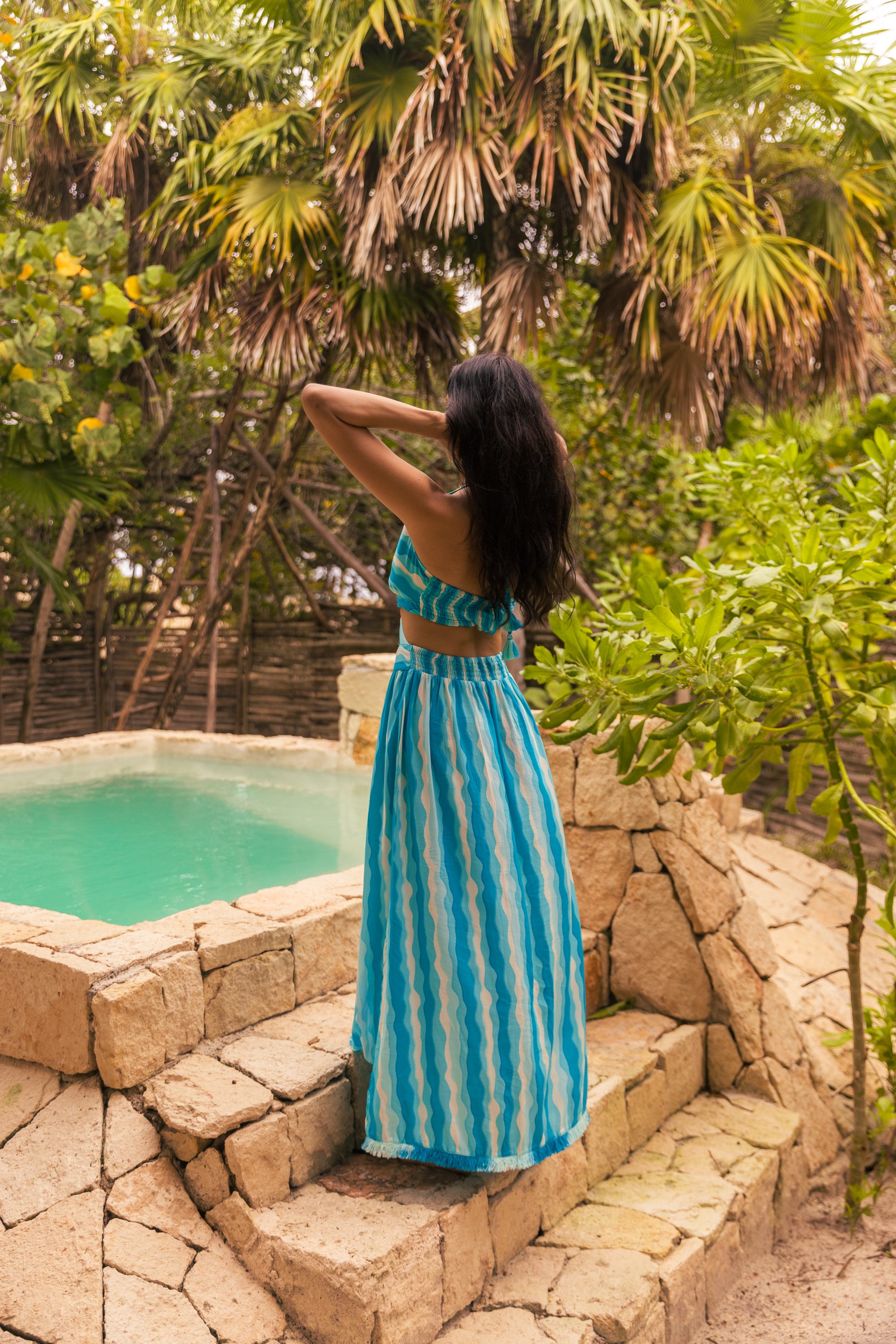Waves Maxi Dress
