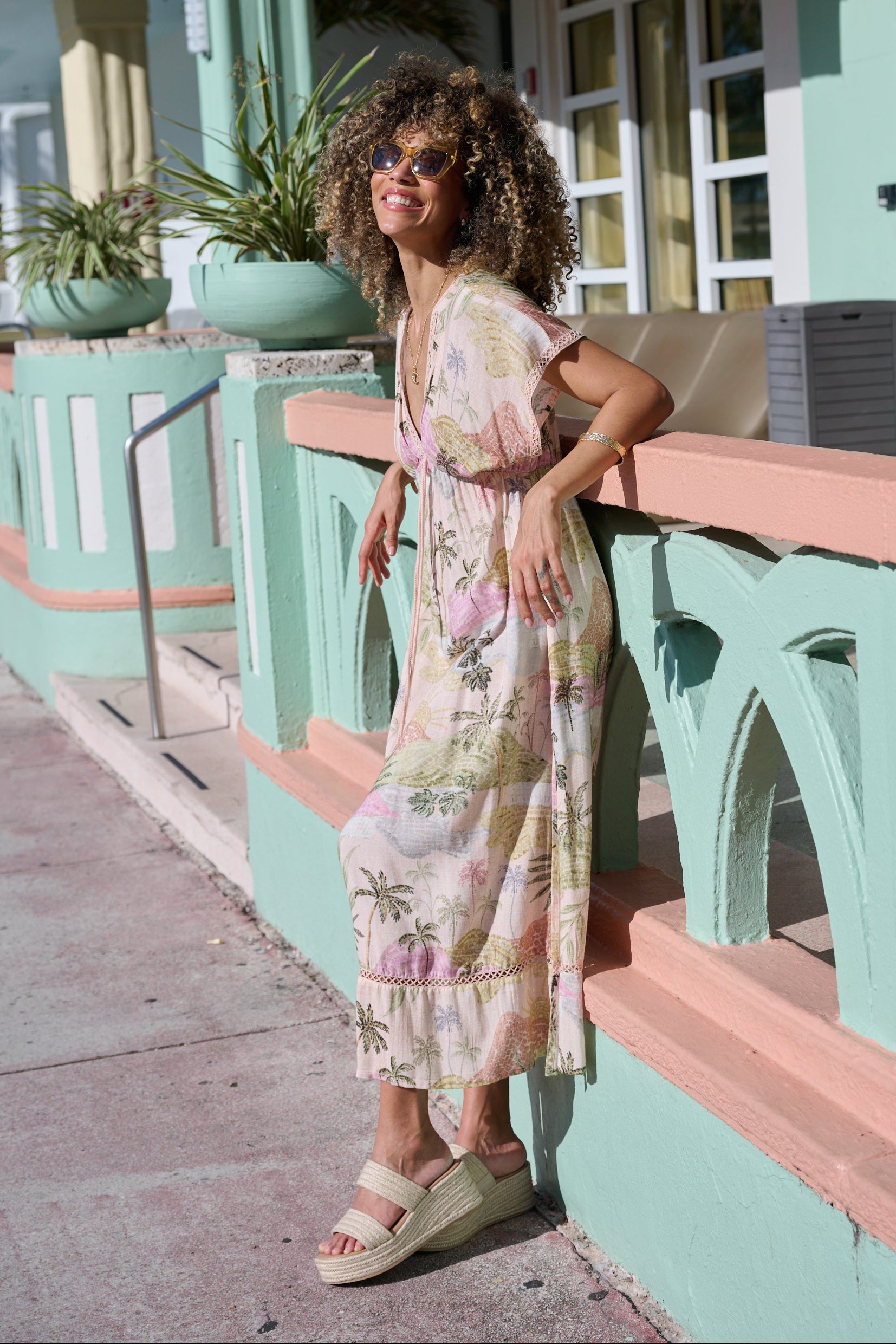 chinese dress ladies Oasis Maxi Dress M