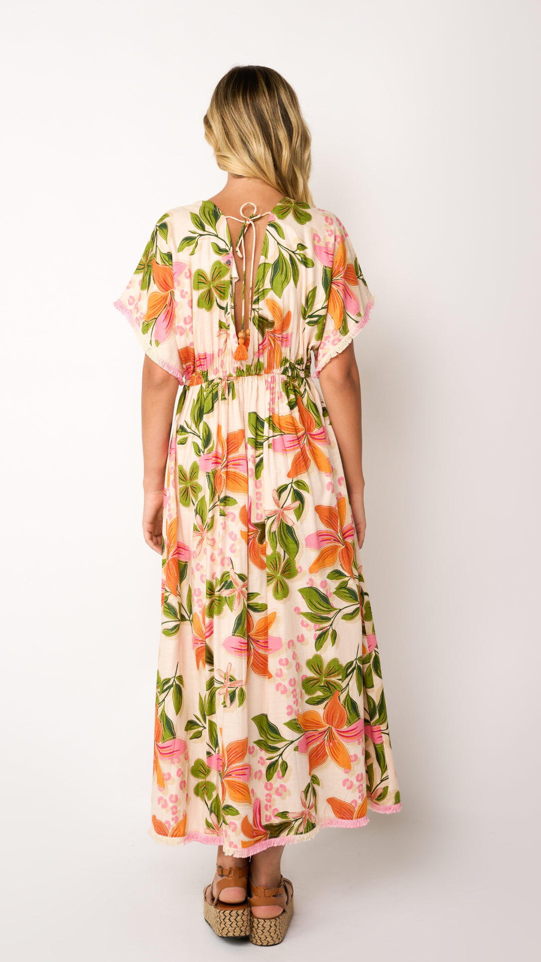 papaya salad maxi dress Papaya Maxi Dress S