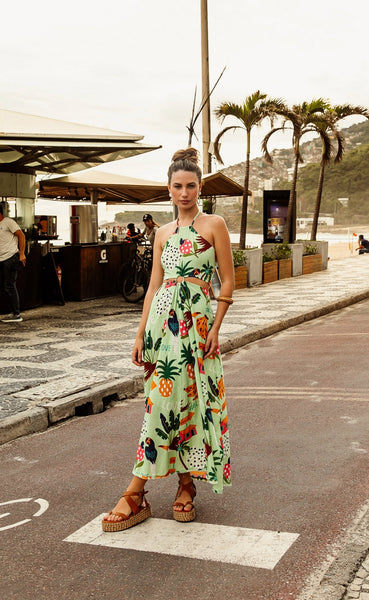 amori maxi dress Farm Rio Amore Perfect for evening soires or special occasions Amoris T814 Long A Line
