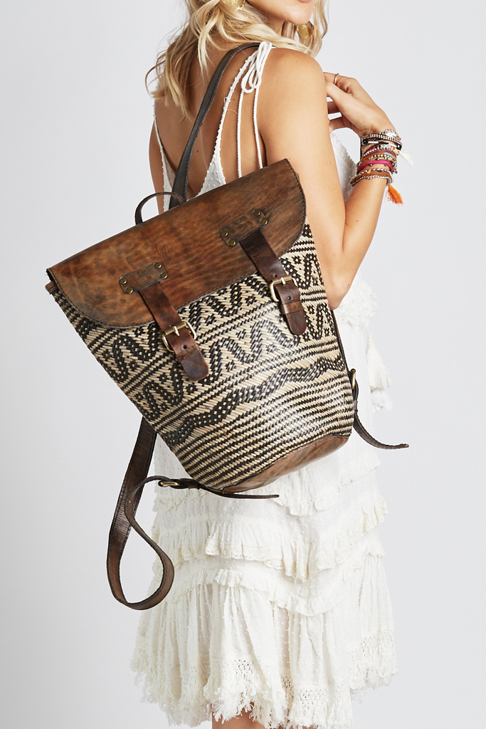 Tribal Print Backpack - Z&L Europe