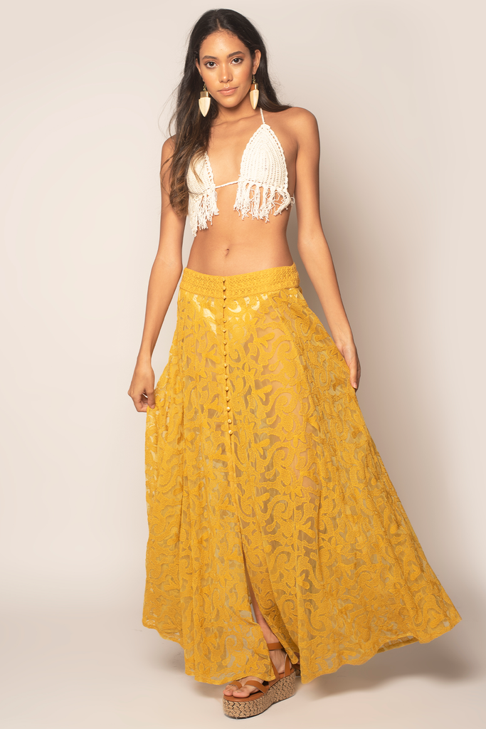 Ethnic Romance Maxi Skirt (Multiple Colors) - Z&L Europe