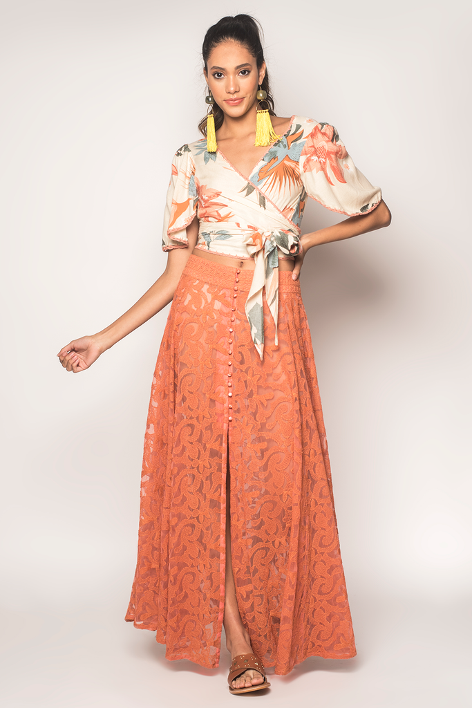 Ethnic Romance Maxi Skirt (Multiple Colors) - Z&L Europe