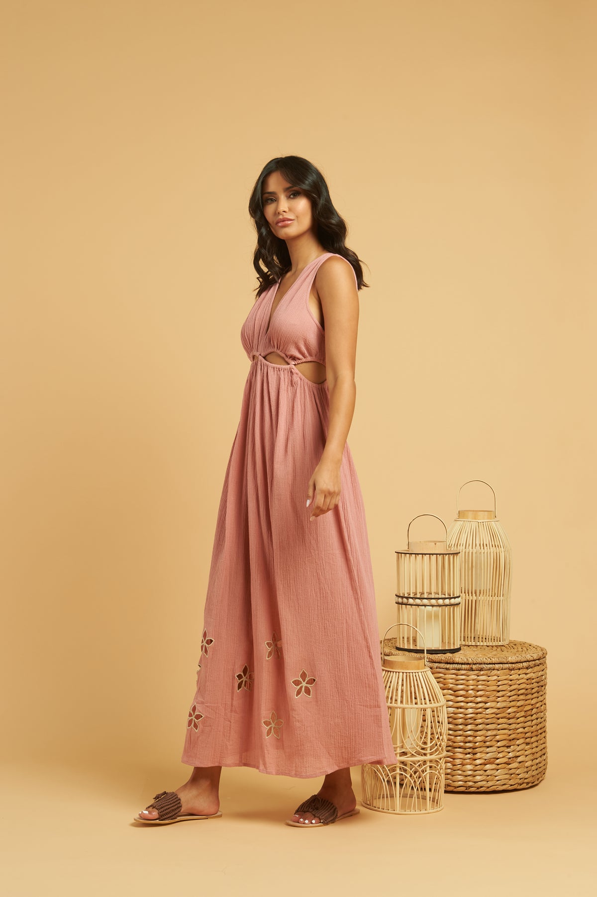 Lobelia Maxi Dress – handmade boho clothing by Z&L Europe