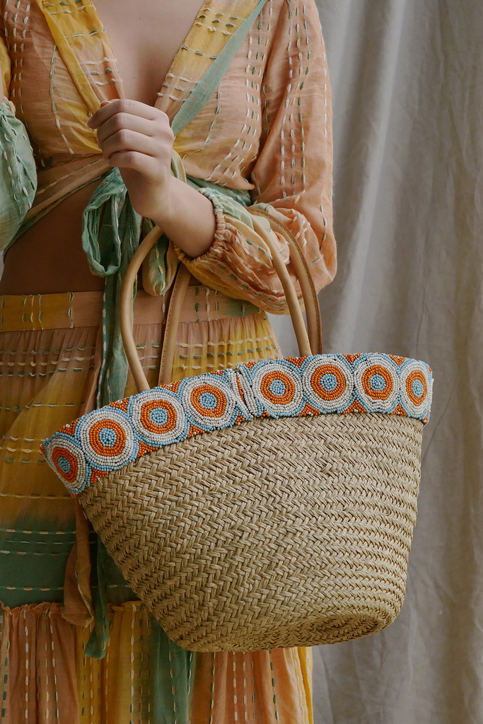 Dali Straw Tote Bag - Z&L Europe