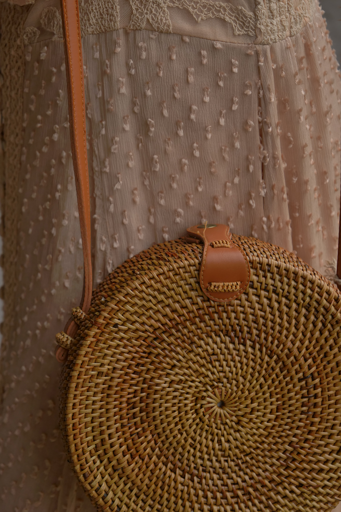 Wicker Round Bag - Z&L Europe